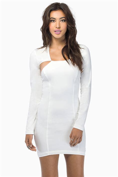 Sexy White Bodycon Dress White Dress Velvet Dress Bodycon Dress