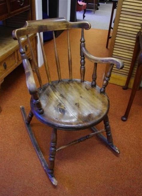 Antique Windsor Rocking Chair Seating Singlespairsthrees Of