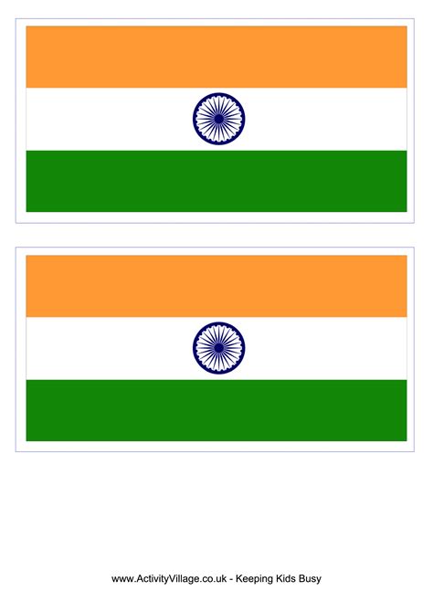 India Flag Templates At