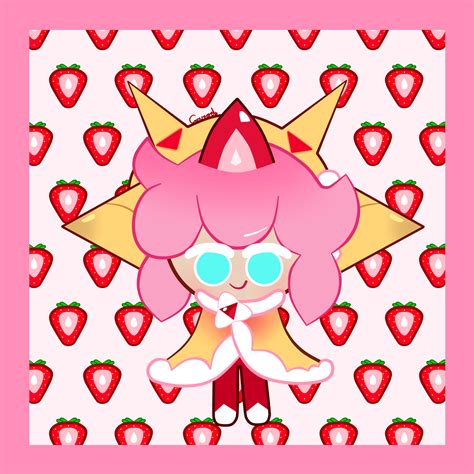Strawberry Crepe Cookie Cookie Run Kingdom Image By