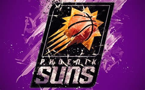 44+ phoenix suns wallpaper hd on wallpapersafari. Download wallpapers Phoenix Suns, 4k, grunge art, logo, american basketball club, purple grunge ...