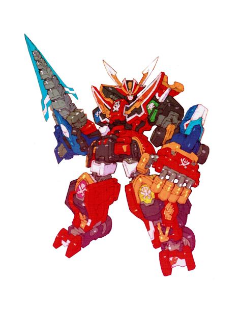 Kaizoku Gattai Gokaioh Power Rangers Fan Art Mighty Power Rangers