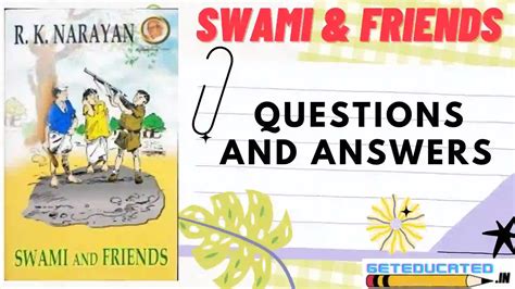 Swami And Friends Important Long Questions Answers