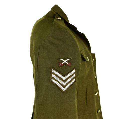 Genuine British Army Uniform Olive Khaki Formal Jacket Od Military Issue