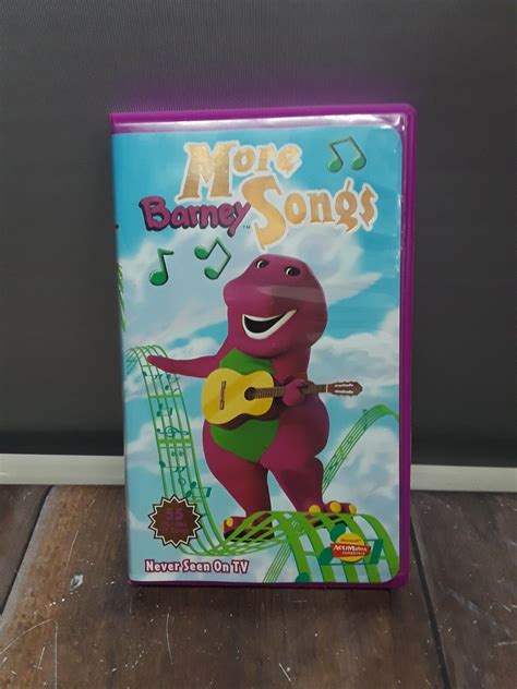 Barney More Barney Songs VHS EBay