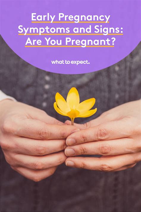 Are You Pregnant One Way To Tell Is To Look For The First Signs Of
