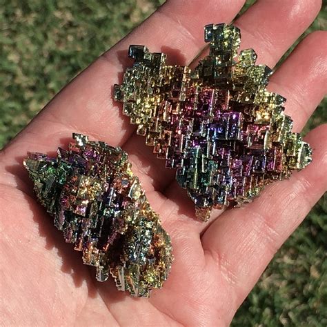 Rainbow Bismuth Crystal To Counter Loneliness The Rock Crystal Shop