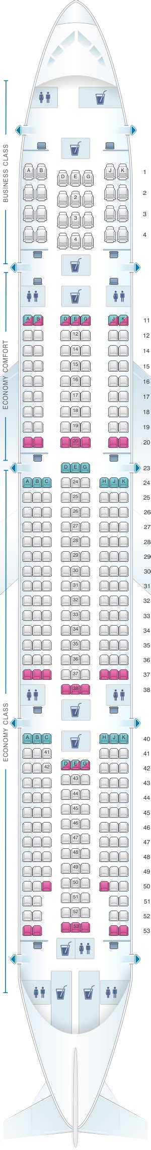 Turkish Airlines Boeing Er Economy Class Seating Layout My XXX Hot Girl