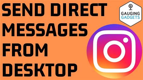 Instagram app for windows 10 brings instagram direct messages to pc. How to Direct Message on Instagram from Laptop, Chromebook, or Desktop PC - YouTube