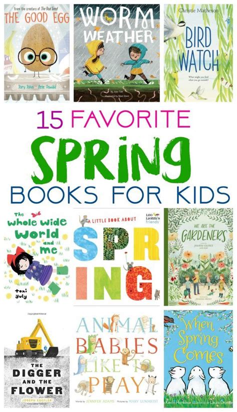 20 Spring Books For Preschoolers Artofit
