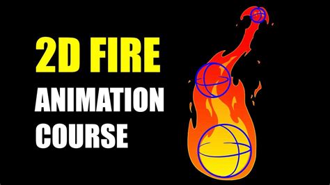 How To Animate Fire 2d Animation Course Youtube
