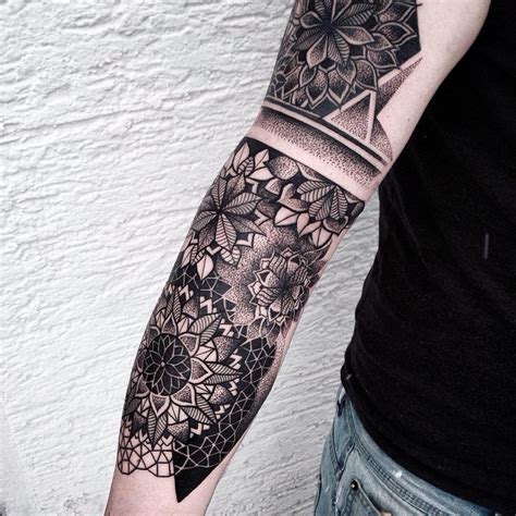 Spectacular Mandala Sleeve Tattoos Page Of Tattoomagz
