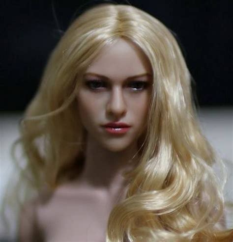 kt 004 kimi toys blonde hair female head