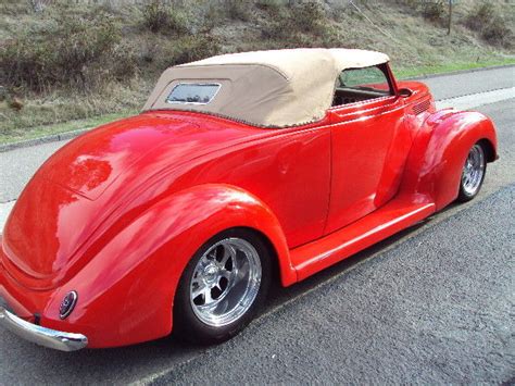 1938 Ford Deluxe Convertible Bbc Custom Hot Rod 1939 1937 1940 Pro