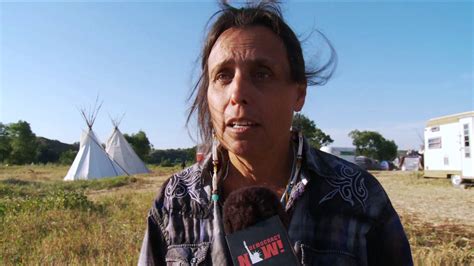 Native American Activist Winona Laduke At Standing Rock Its Time To Move On From Fossil Fuels