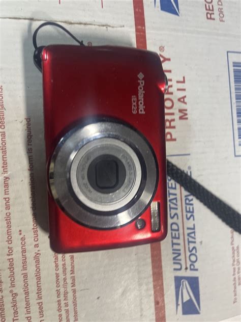 Polaroid Iex29 18mp Optical 10x Zoom Red Digital Camera Battery Only