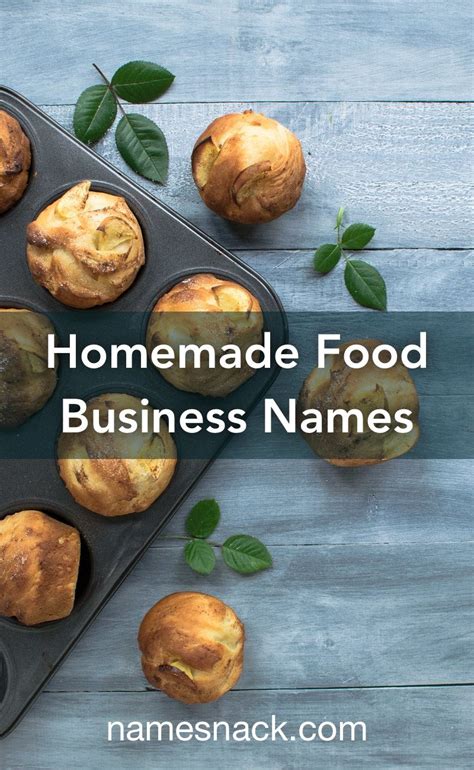Homemade Food Business Names Nomes De Restaurante Receita Caseira