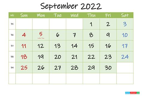 September 2022 Calendars For Word Excel Pdf September 2022 Calendar