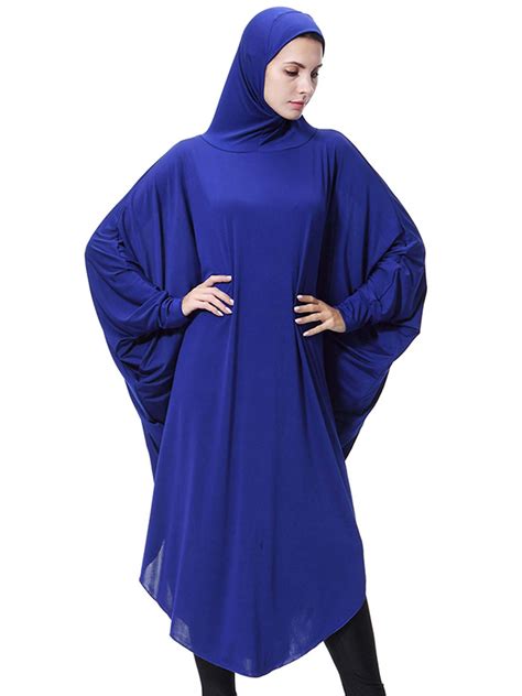 Upairc Muslim Women Hijab Long Scarf Islamic Prayer Jilbab Overhead
