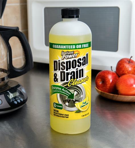 Disposal And Drain Cleaner Instant Power