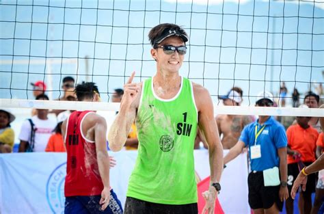 Kingsley Tay Eyes Singapores First Medal In Beach Volleyball Asian