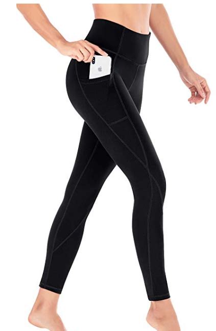Heathyoga Yoga Pants With Pockets Extra Soft Leggings With Pockets For