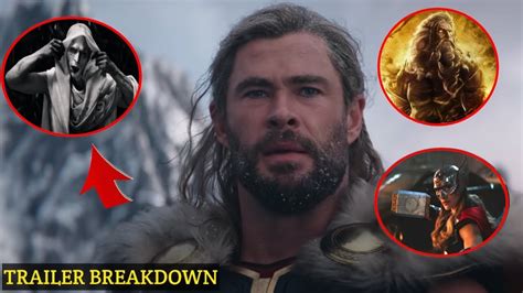 Thor 4 Love And Thunder Detail Trailer Breakdown Trailer Breakdown