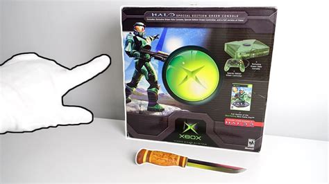 Original Xbox Halo Console Unboxing Limited Edition Halo Reach