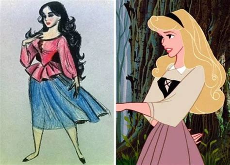 Original Disney Character Sketches Looked Very Different 30 Pics