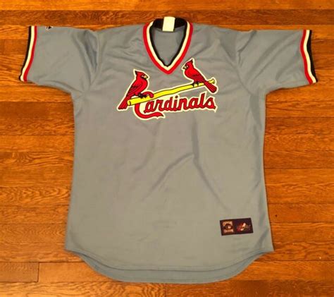 Throwback St Louis Cardinals Cooperstown Collection Baseball Jersey