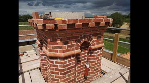 The Fine Art Of Brickwork Barn Chimney Youtube