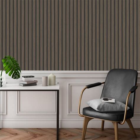 Faux Wood Panel Wallpaper Wood Effect For Walls Love Chic Living