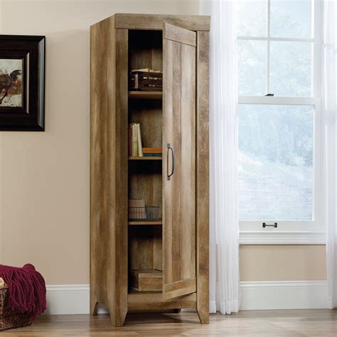 There are a lot great reasons to use them instead of building a pantry closet. Sauder Adept 22.68" Narrow Storage Cabinet in Craftsman ...