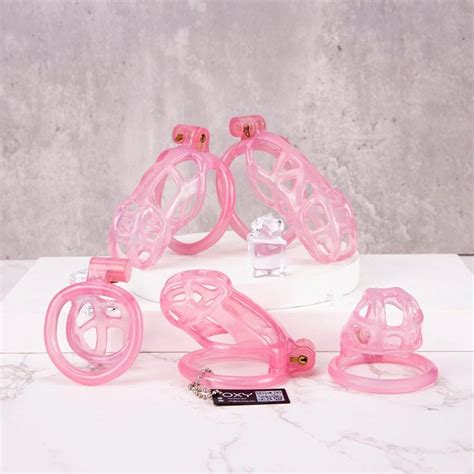 Pink Male Chastity Cage Male Chastity Device Shop