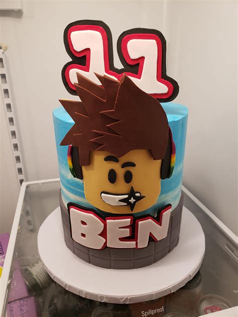 Roblox Cake For Ben Cakedecorating