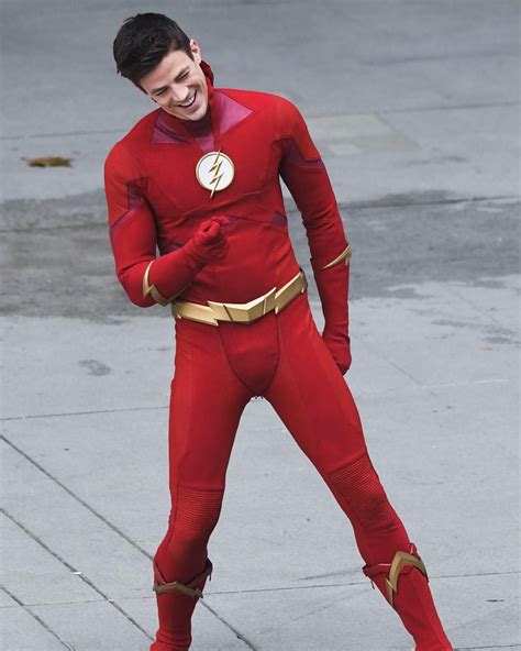 Look How Happy He Was These Made My Day ~ Grantgust Grantgustin Barryallen Theflash