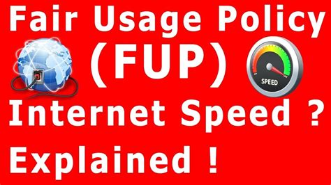 Fup Fair Usage Policy Explained Youtube