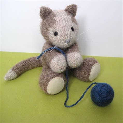 Cavendish Cat Knitting Pattern By Amanda Berry Animal Knitting