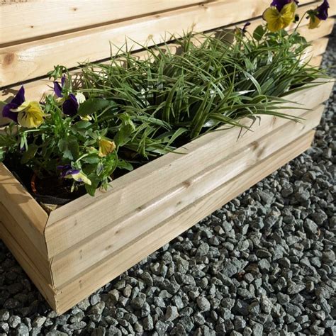 Our innovative designs feature custom made shapes, unique powder coated colours and integral detailing to facilitate. Grange Contemporary Rectangular Planter | GardenStreet