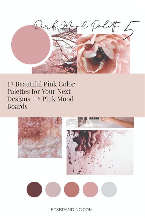 Beautiful Pink Color Palettes For Your Next Designs Pink Mood