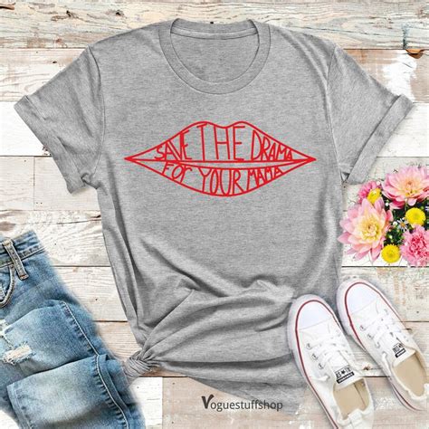 Save The Drama For Your Mama T Shirt Friends Tv Show Rachel Etsy