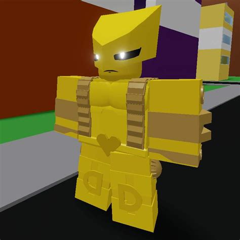 Golden Experience Requiem Vs King Crimson But Its In Roblox A Bizarre Day