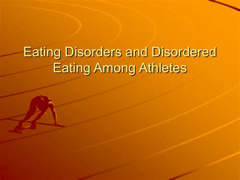 understanding eating disorders and athletes