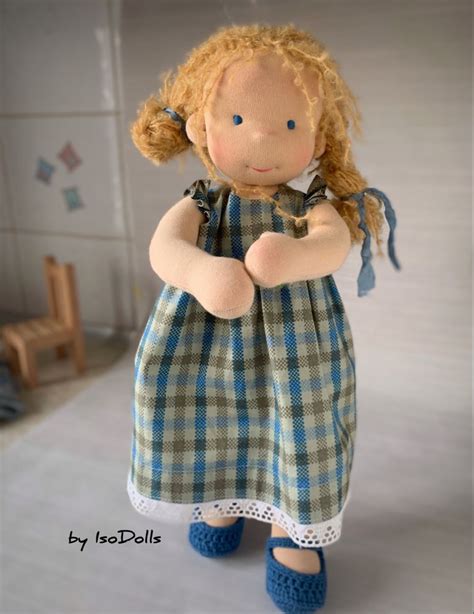 Waldorf Baby Doll 16 Soft Handmade Puppe For The Game Etsy In 2020
