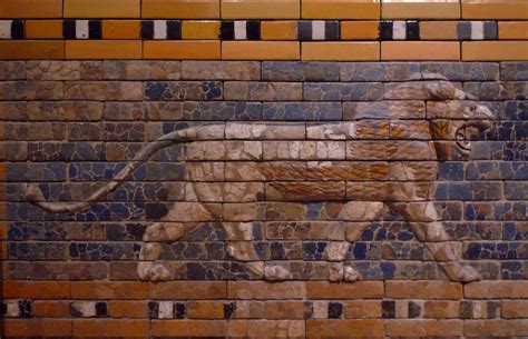 Ishtar Lion Babylon Ishtar Gate And Processional Way Rec Flickr