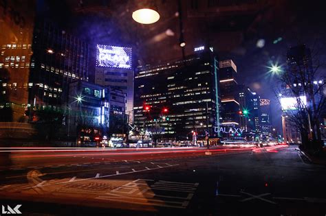 Seoul Street Night | Seoul street, Street night, Street