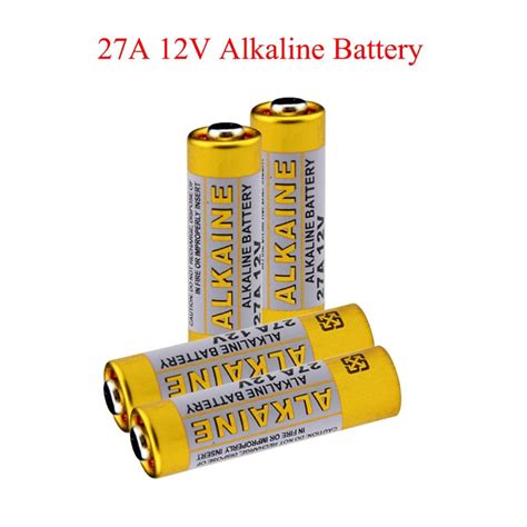 4pcslot 12v 27a Mn27 27a L828 A27 Super Alkaline Battery For Doorbell