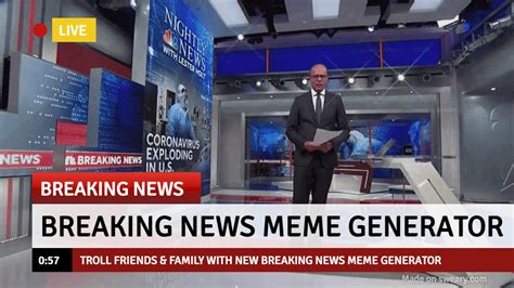 Breaking News Meme Generator