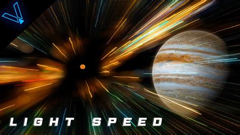 Journey Through The Universe At The Speed Of Light 4k Uhd Youtube