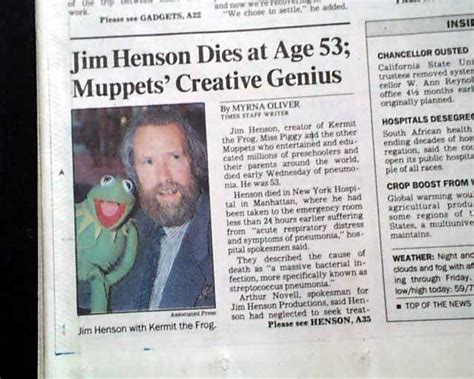 Jim Henson Death Kermit